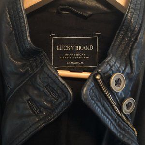 Lucky Brand Black Leather Jacket